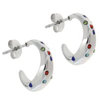 Earrings Vag Woman in Steel 3901150001 - 3901150001